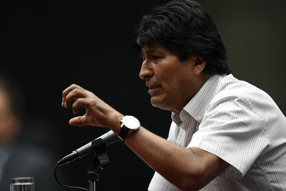 Evo Morales pidió la pacificación de Bolivia desde su asilo en México (Fuente: AFP)