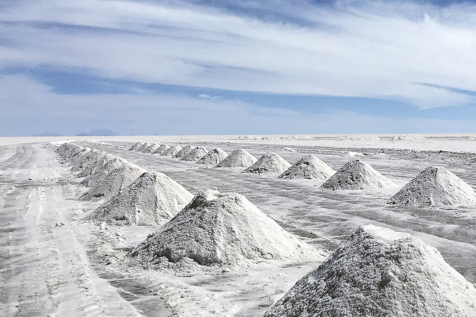 Salar de Uyuni, en Potosí. Base de un proyecto de industrialización que generó reacciones y hasta un golpe. 