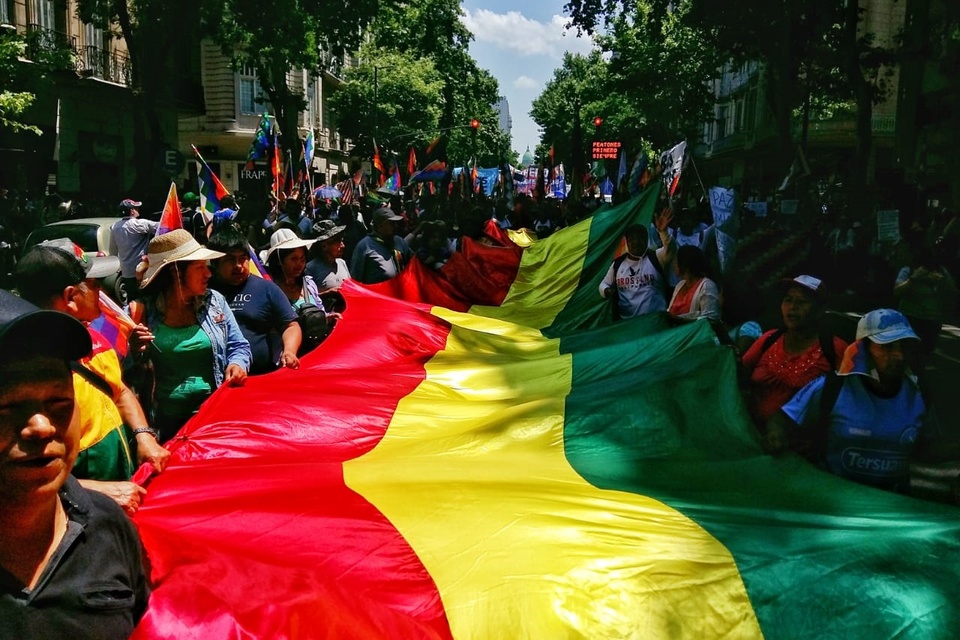 La Plaza de Mayo será escenario del repudio al golpe de Estado en Bolivia. (Fuente: Bernardino Avila)