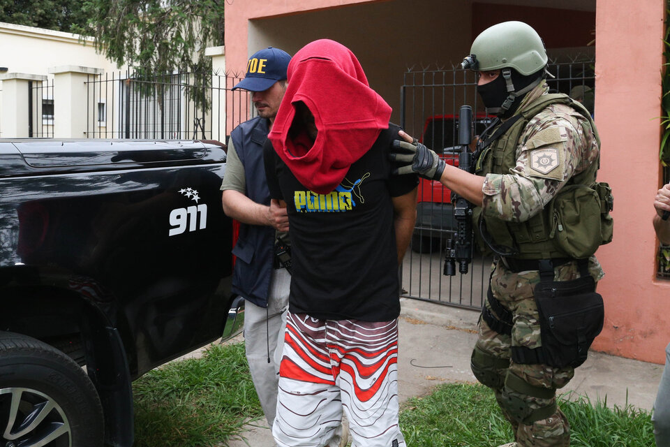 Tavella, abogado de Alvarado, fue detenido en su casa. (Fuente: Sebastián Granata)