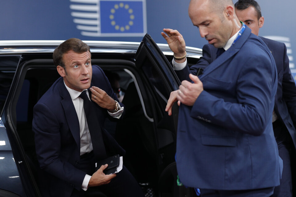 El presidente francés, Emmanuel Macron. (Fuente: AFP)