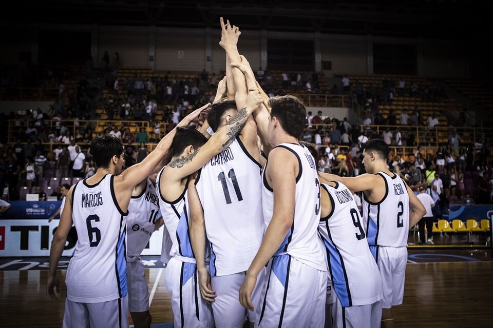 Argentina se metió en octavos del Mundial de Grecia. (Fuente: FIBA)