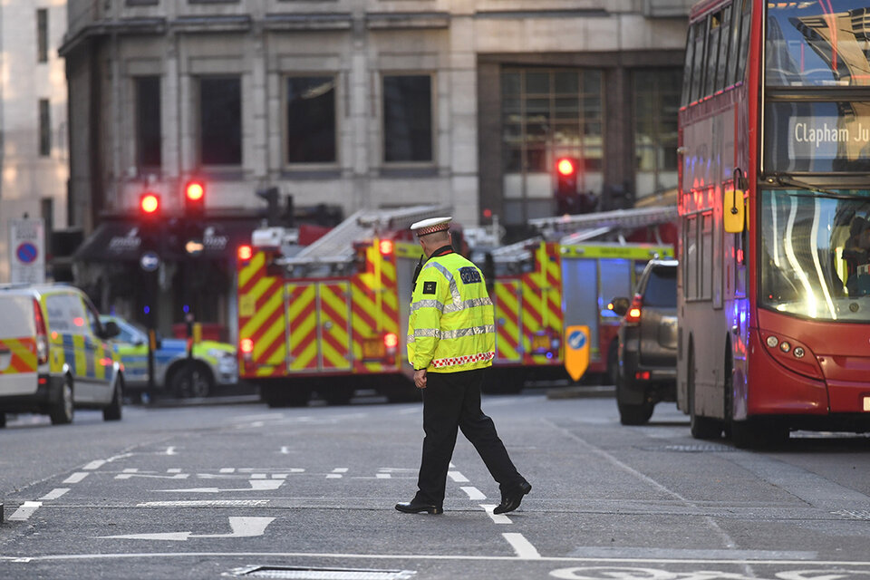 Ataque terrorista en el Puente de Londres  (Fuente: EFE)