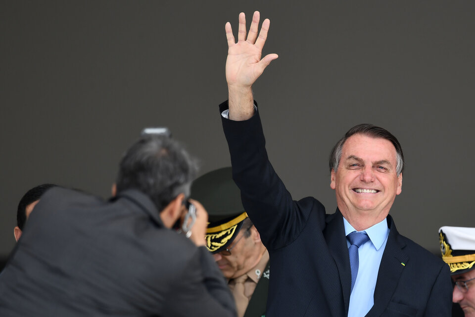 Bolsonaro: insuperable en Brasil