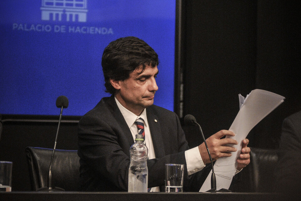 El ministro de Hacienda, Hernán Lacunza. (Fuente: Sandra Cartasso)