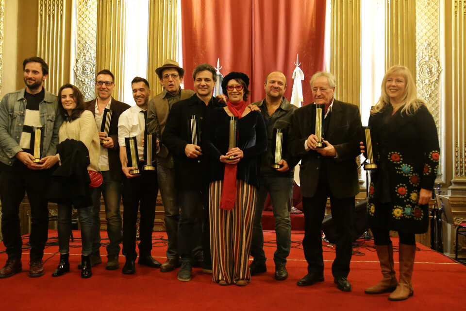 La ceremonia se realizó ayer por la noche en el Salón Dorado de la Casa de la Cultura de la Ciudad de Buenos Aires.