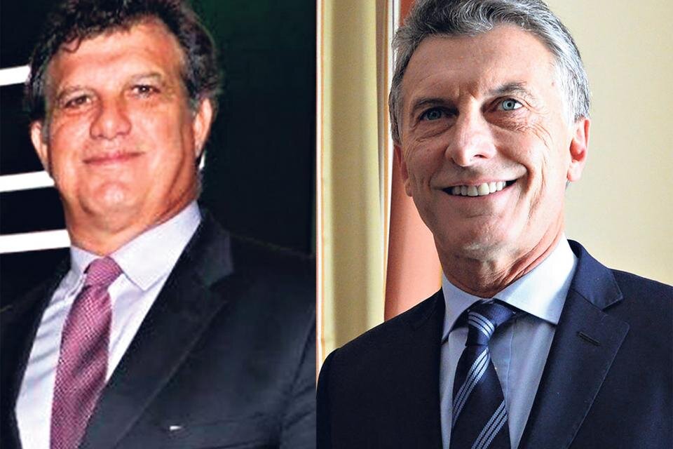 Gianfranco y Mauricio Macri, involucrados en el escándalo de los Panamá Papers.