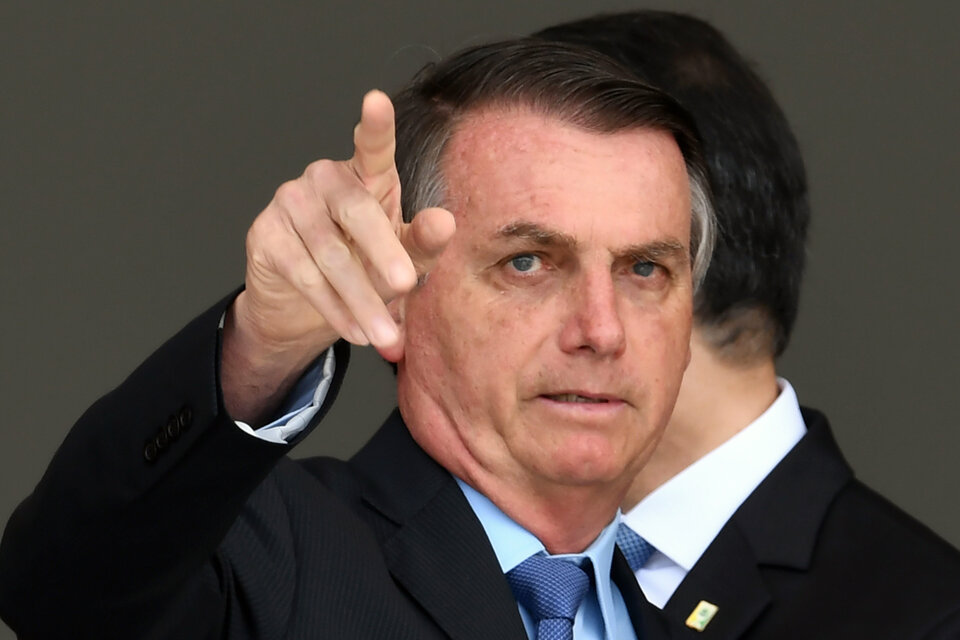 Bolsonaro le declaró la guerra a los medios de su país. (Fuente: AFP)