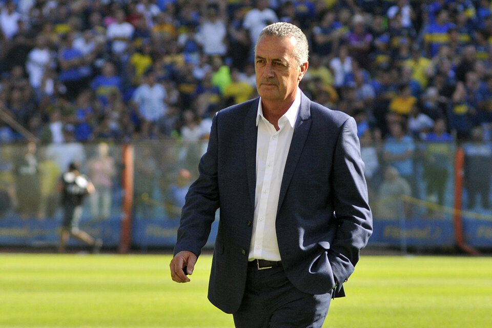 Gustavo Alfaro, DT de Boca Juniors. (Fuente: Julio Martín Mancini)