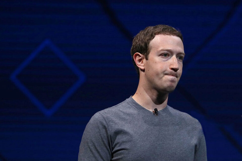 Mark Zuckerberg, fundador de Facebook. 