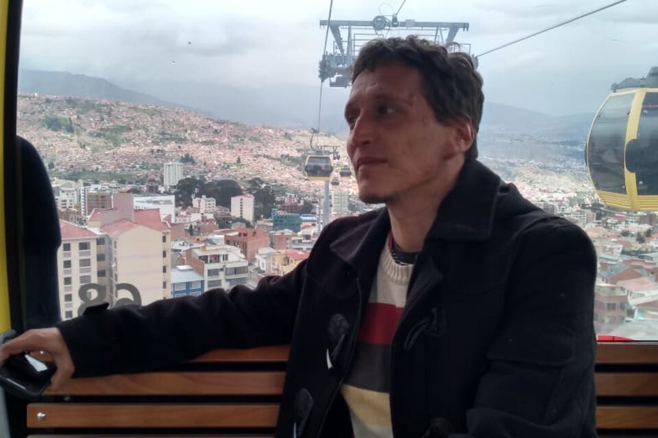 Sebastián Moro en el país que había elegido para radicarse y vivir del oficio que amaba.