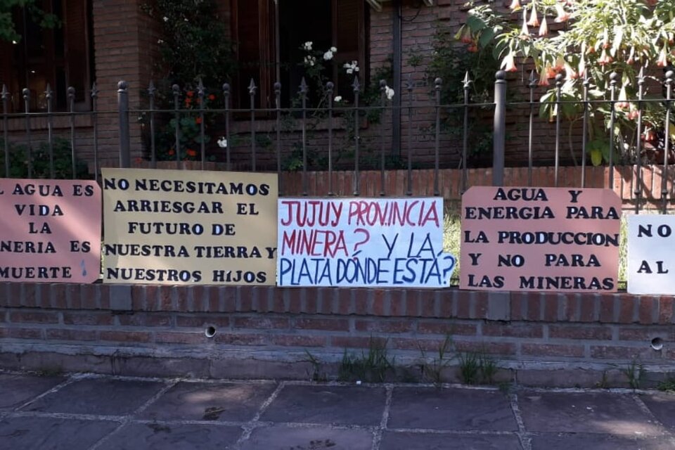 Jujuy: protesta para saber a dónde van los fondos de la explotación del litio