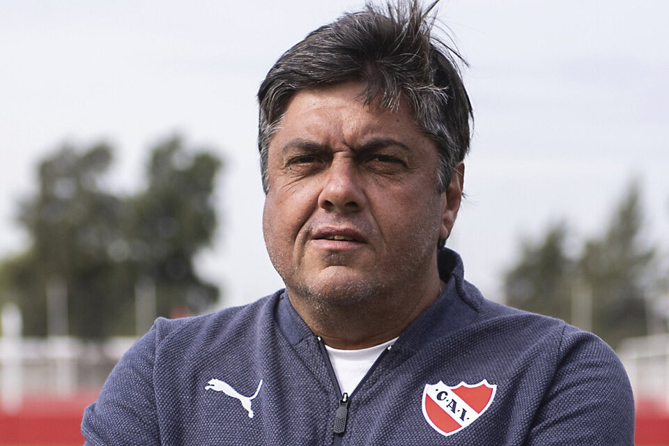 Fernando Berón, DT de Independiente. (Fuente: NA)