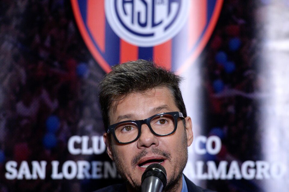 Marcelo Tinelli es el principal candidato a la presidencia de San Lorenzo. (Fuente: NA)