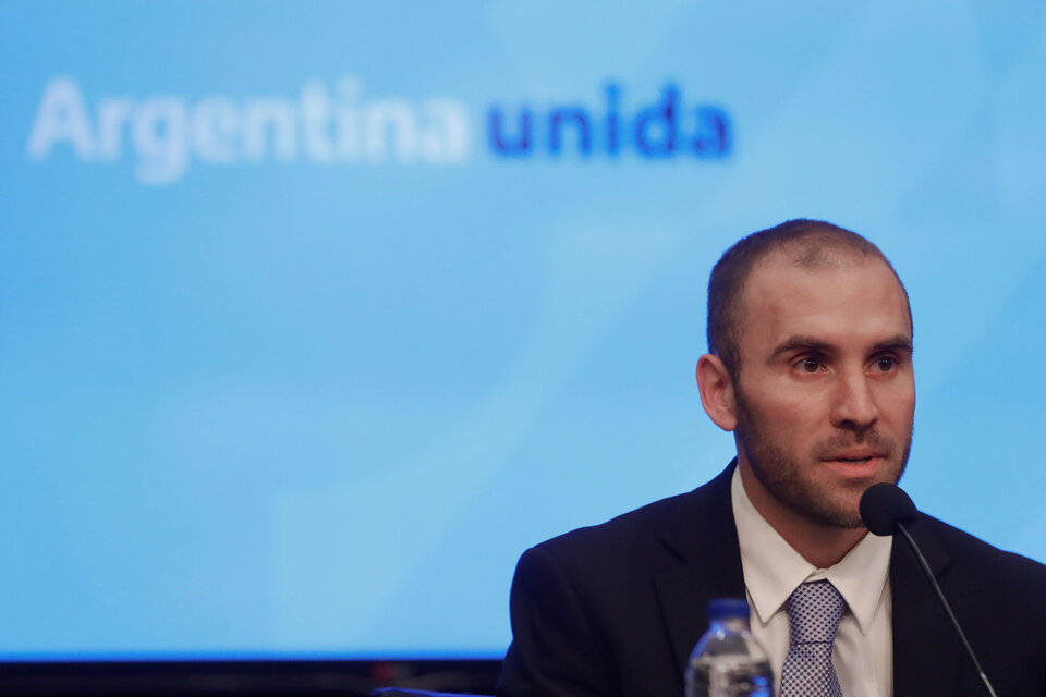 El ministro de Economía, Martín Guzmán. (Fuente: EFE)