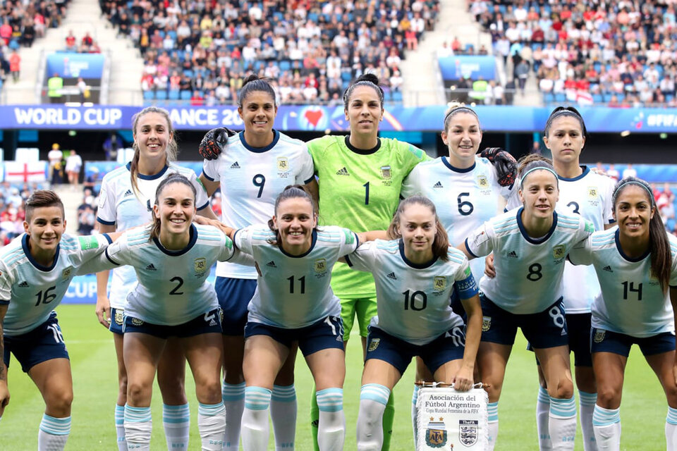 El seleccionado femenino de fútbol. (Fuente: Prensa FIFA)