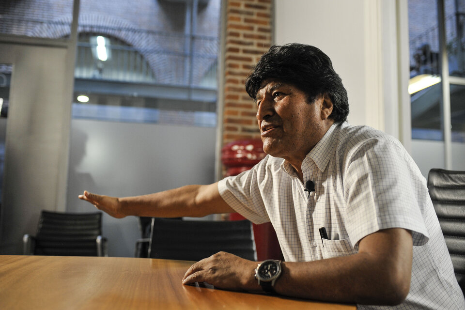 El presidente depuesto de Bolivia, Evo Morales, anunció que está en la búsquedad de su candidato presidencial. (Fuente: Adrián Pérez)