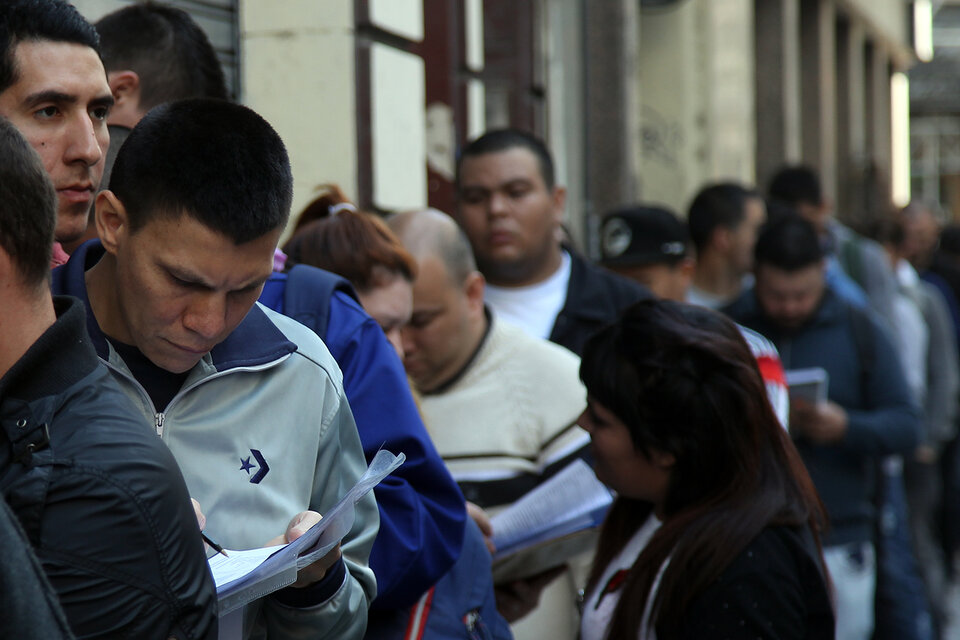 El nivel de actividad en el tercer trimestre fue de 47,2 por ciento, 0,5 puntos menos que un año atrás. (Fuente: Bernardino Avila)