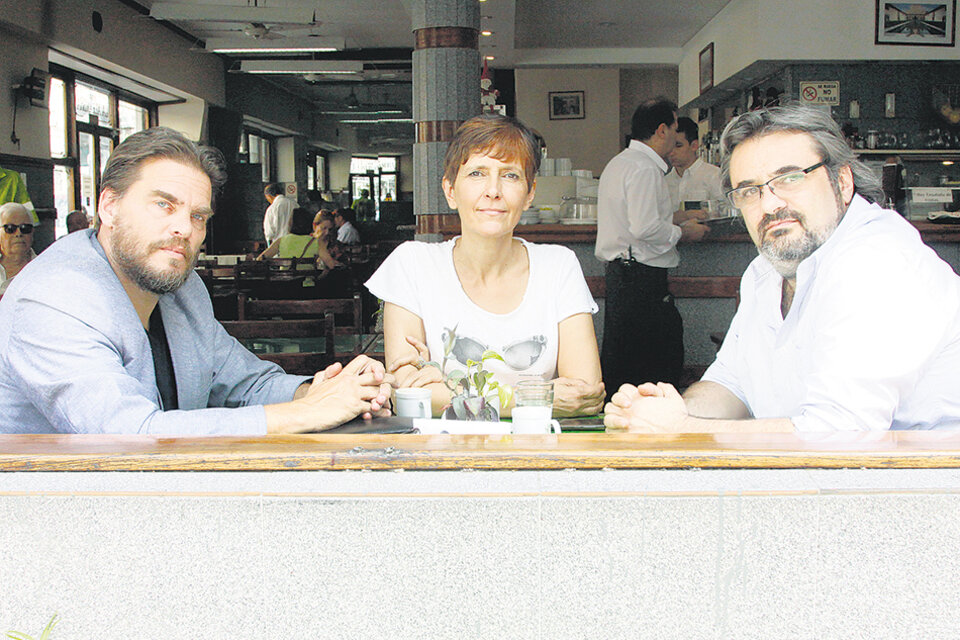 Gabriel Brener, Marcela Martínez y Gustavo Galli. (Fuente: Jorge Larrosa)