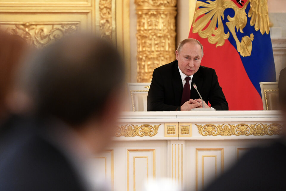El presidente ruso desestimó como "pura tontería" una reciente resolución del Parlamento Europeo. (Fuente: AFP)