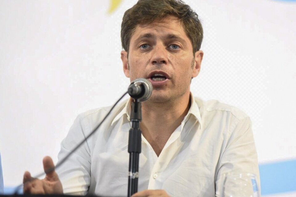 Axel Kicillof: "Este gobernador no va a aceptar ext ...