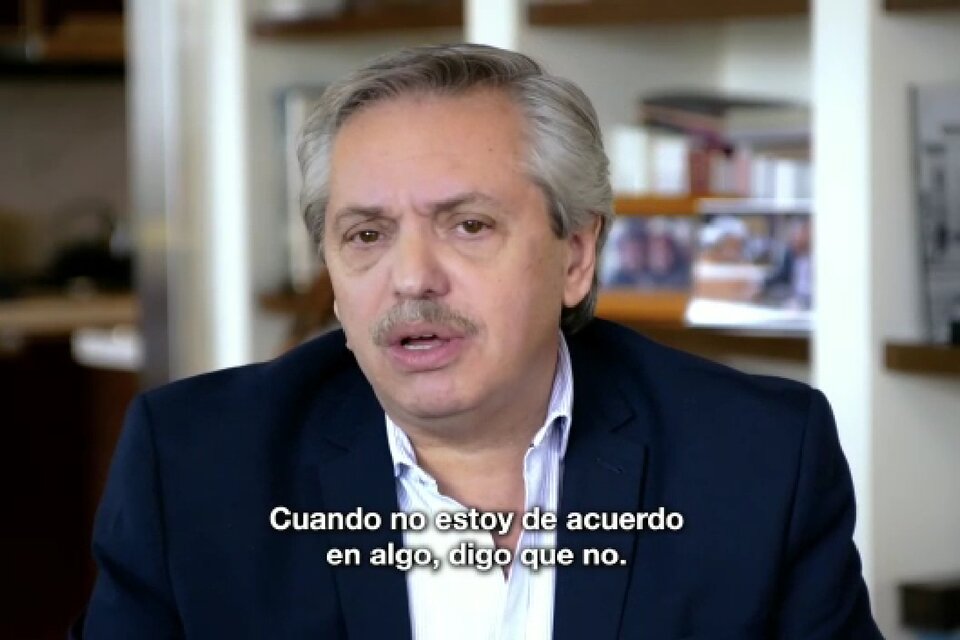 Primer spot de campaña de Alberto Fernández.