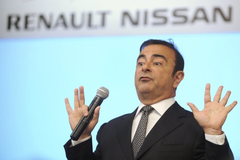 Ghosn, en su apogeo al frente de Renault-Dissan. (Fuente: AFP)