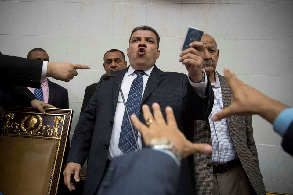 Luis Parra fue elegido para presidir la Asamblea Nacional de Venezuela.