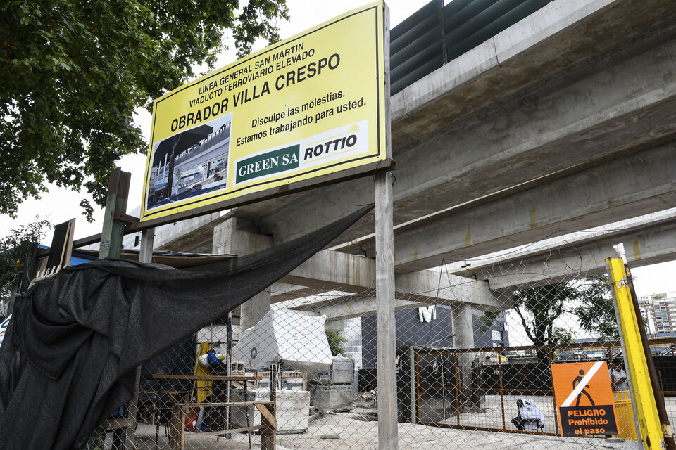 Licitación para terminar el viaducto del San Martín (Fuente: Télam)