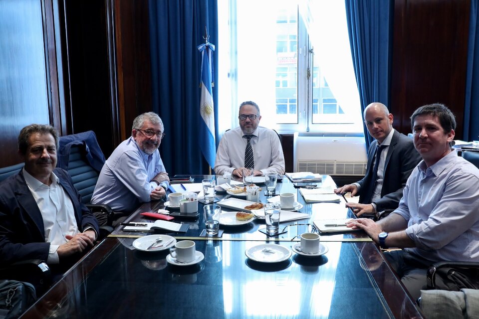 El ministro de Desarrollo Productivo, Matías Kulfas, recibió a los representantes de la CEPAL.