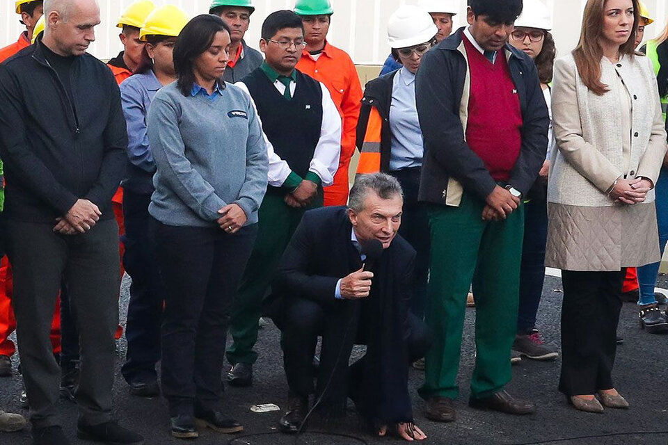 Macri usó las obras vilaes como caballito de batalla en su campaña electoral 