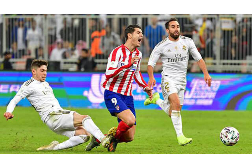 Una patada a lo Krupoviesa que le permitió a Real Madrid ser campeón (Fuente: AFP)