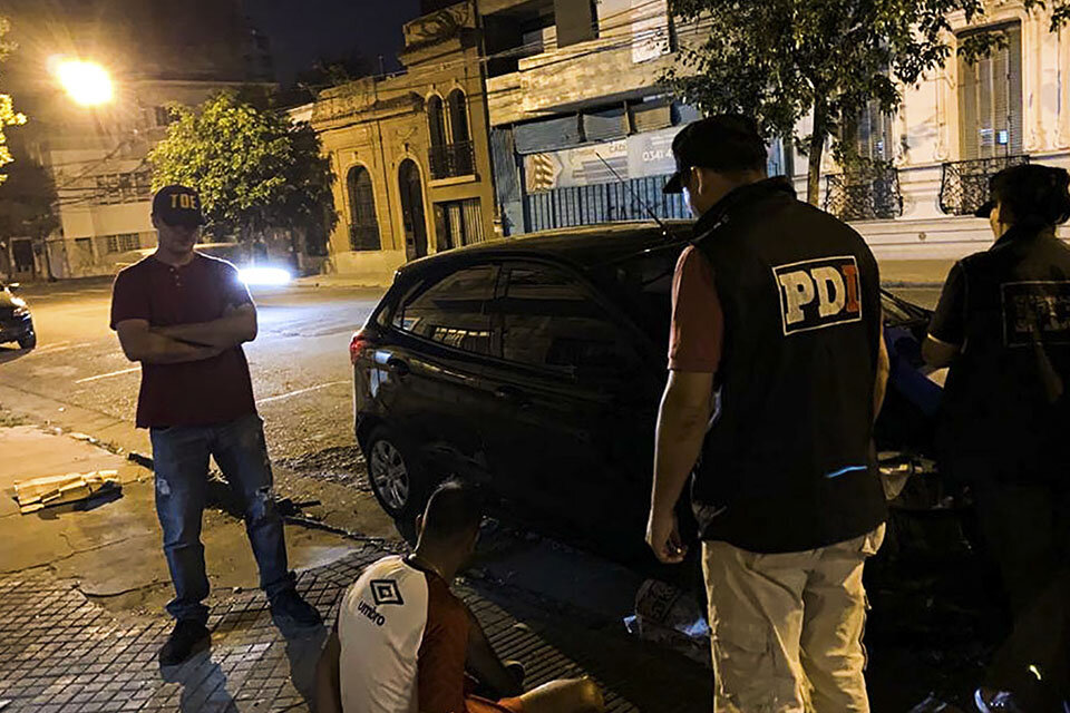 Díaz fue detenido en un departamento de Mitre al 1700.