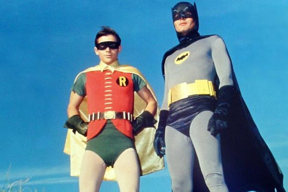 Robin & Batman, cuestión de tamaño.