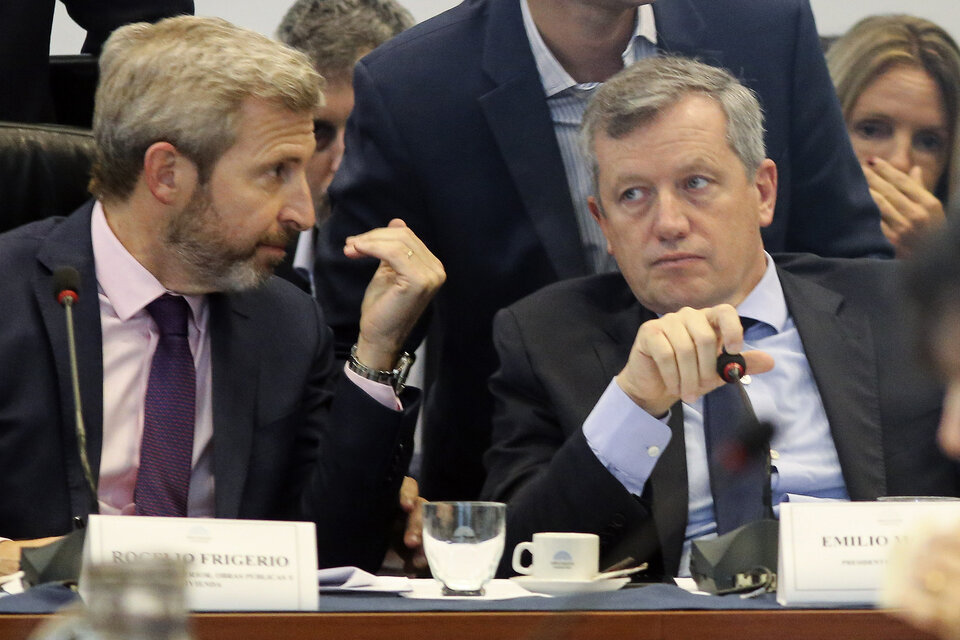 Rogelio Frigerio y Emilio Monzó ahora serán lobbistas de los embajadores. (Fuente: NA)