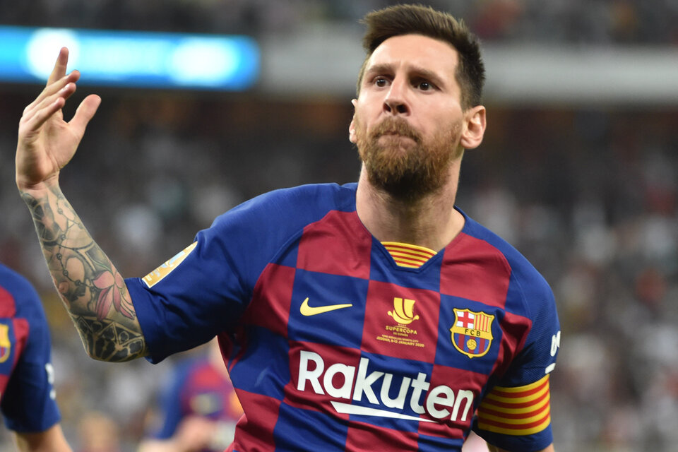 Lionel Messi, goleador de la Liga de Campeones 2019. (Fuente: AFP)