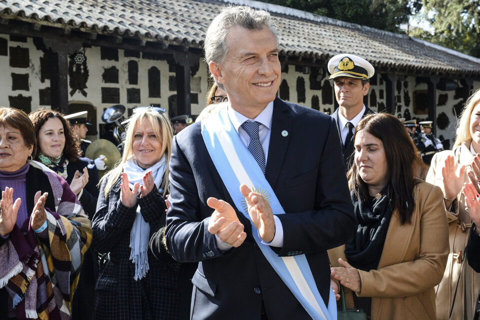 Macri visita Tucumán por el Día de la Independencia. (Fuente: NA)