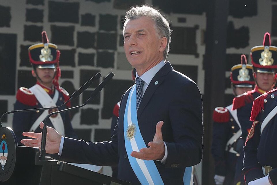 Macri viajó a Tucumán por el Día de la Independencia. (Fuente: Presidencia)