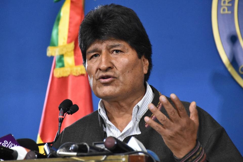 Evo Morales: "Mi convicción siempre ha sido la defensa de la vida y de la paz”
