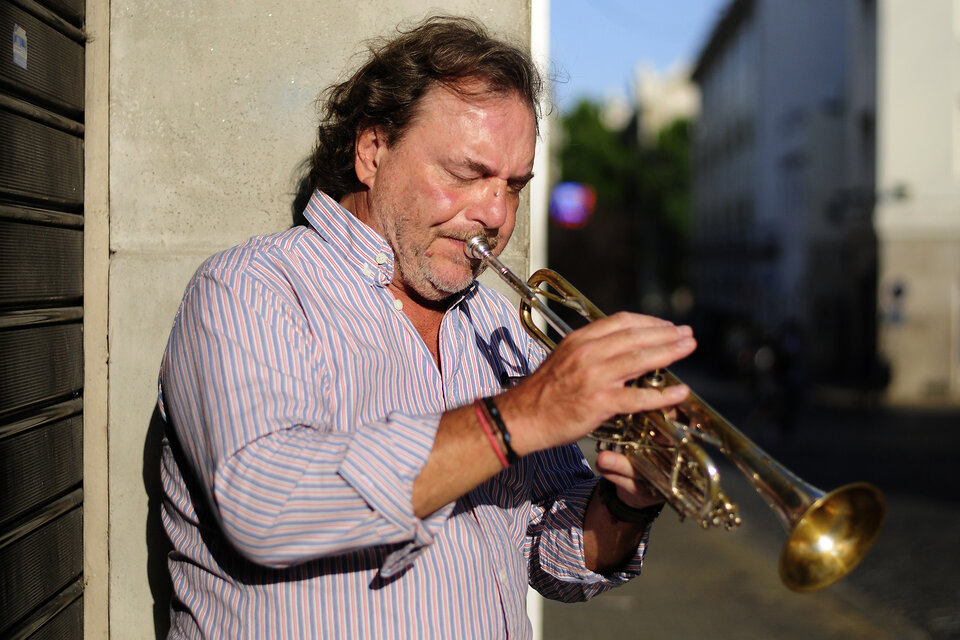 "El jazz sigue siendo revolucionario", afirma Alem, director de La Porteña. (Fuente: Alejandro Leiva)