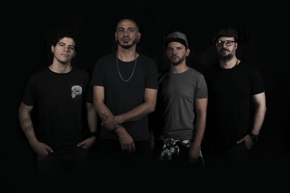 La banda integrada por Lolo Luciani, Rodrigo Prado, Leandro Pagura y Alfon Scornavacca. 