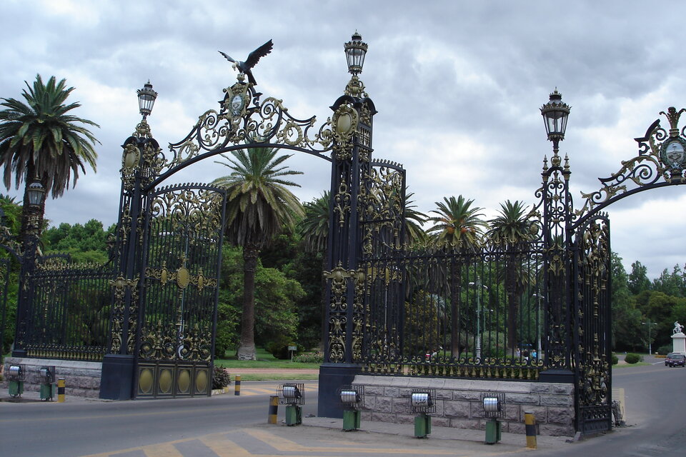 El Parque General San Martín, el principal y más antiguo de la ciudad.