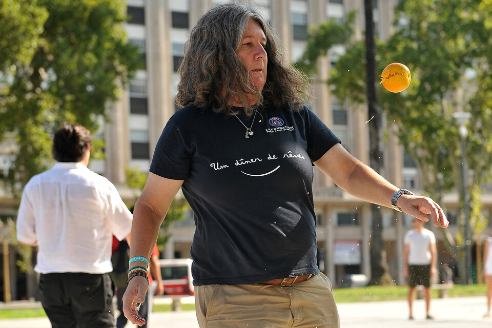 Mónica Santino, referente del fútbol femenino. (Fuente: Enrique García Medina)