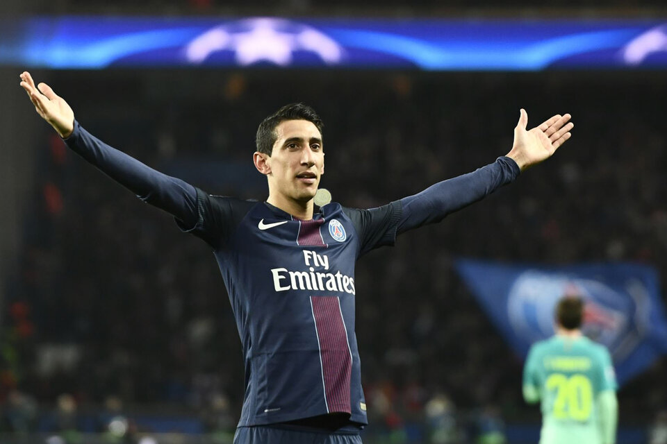 Angel Di María, jugador del Paris-Saint Germain. (Fuente: AFP)