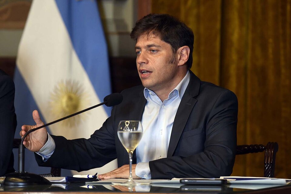 Axel Kicillof, gobernador de la provincia de Buenos Aires (Fuente: Télam)