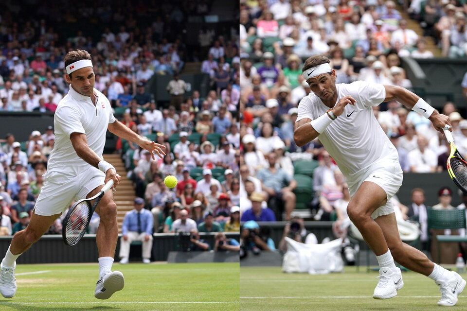 Roger Federer y Rafael Nadal jugarán su partido número 40. (Fuente: EFE)