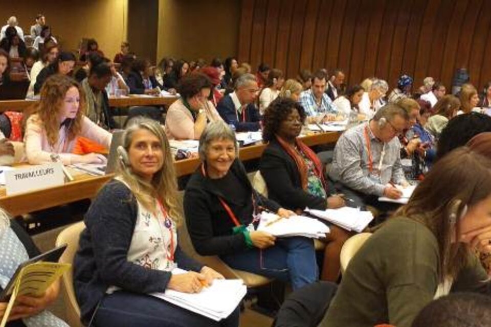 Las mujeres sindicalistas fueron actoras centrales en 2019 de la Conferencia Internacional del Trabajo, en Ginebra, con la aprobación histórica del Convenio 190 sobre violencia y acoso en el trabajo.