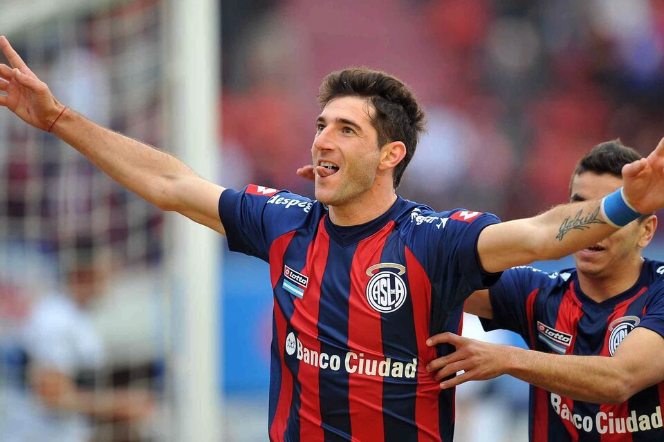 Ignacio Piatti ya festejó 19 goles con la camiseta de San Lorenzo. (Fuente: Télam)