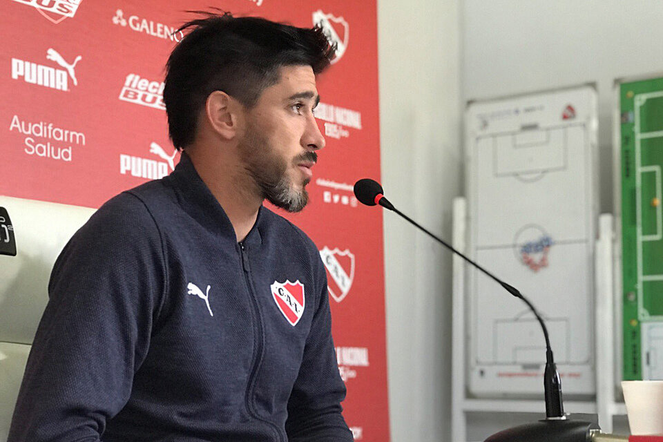 Pablo Pérez llegó a Independiente en principios de 2019 (Fuente: NA)