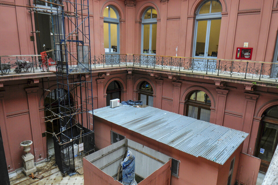 El "Master Plan" de Casa Rosada es investigado por los daños que ocasionó.  (Fuente: Alejandro Leiva)